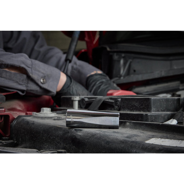 Milwaukee 48-22-9524 1/2" Drive 12-Point Deep Well Metric Socket Set - 13 PC