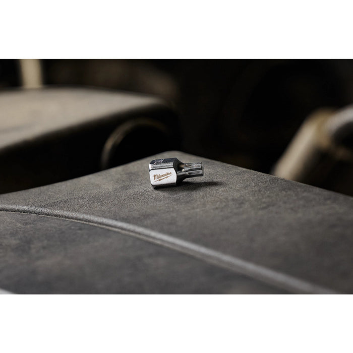 Milwaukee 48-22-9533 1/4" Drive Low-Profile TORX Bit Socket Set - 11 PC