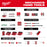 Milwaukee 48-22-9536 3/8" Drive Triple Square Bit Socket Set - 12 PC
