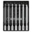Milwaukee 48-22-9547 3/8" Drive Long Hex Bit Socket Set - Metric - 7 PC