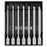 Milwaukee 48-22-9548 3/8" Drive Long Ball End Hex Bit Socket Set - Metric - 7 PC