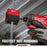 Milwaukee 48-32-2391 SHOCKWAVE 3/8" Impact Duty Threaded Rod Nut Runner Durable