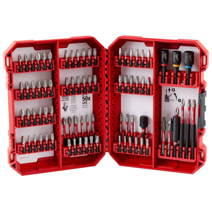 Milwaukee 48-32-4094-B SHOCKWAVE Driver Bits w/ Drill Bit Set Bundle - 80 PC