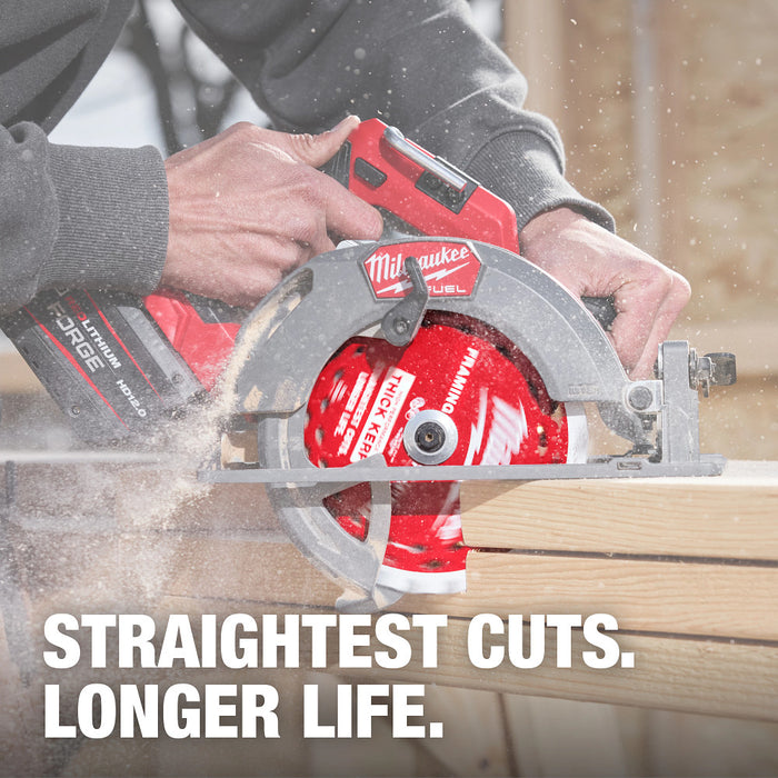 Milwaukee 48-40-0742 7-1/4" 24T Thick Kerf Framing Circular Saw Blade - 2 PK