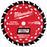 Milwaukee 48-40-0752 7-1/4” 24T NITRUS Carbide Framing Circular Saw Blade - 2 PK