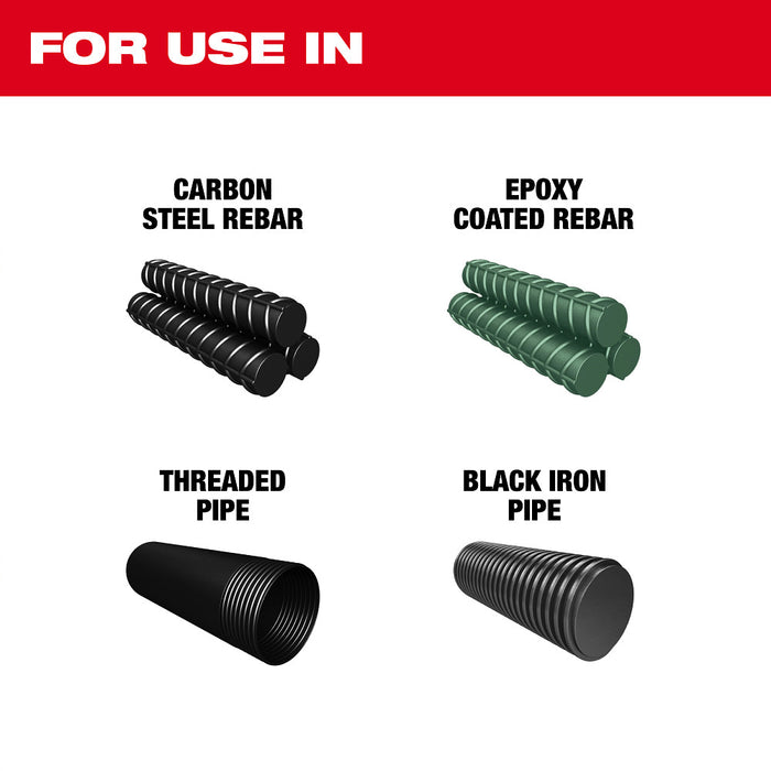 Milwaukee 48-40-4064 #10 1-1/4" Rebar Cutting Blade