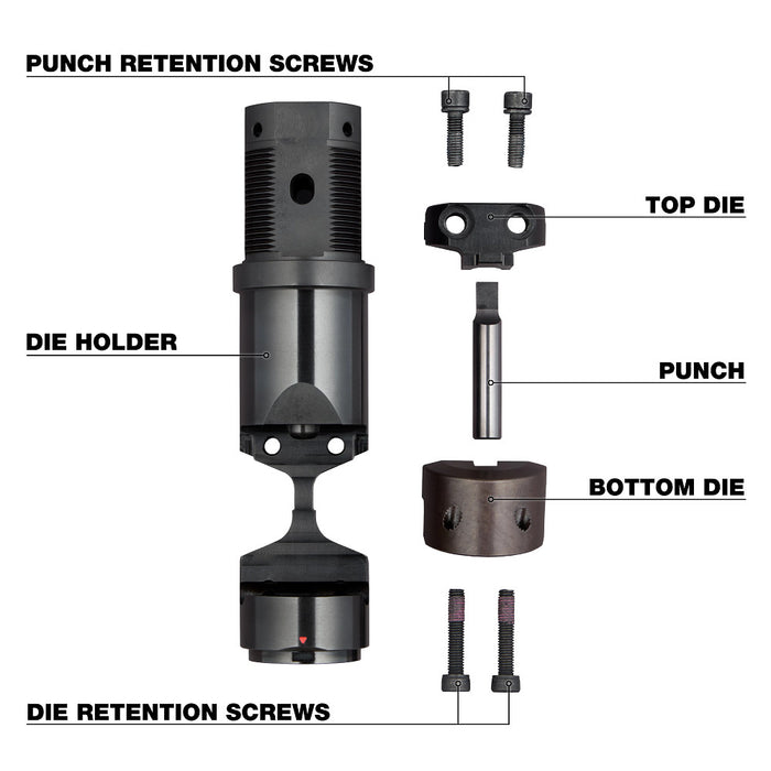 Milwaukee 48-44-0276 M18 FUEL 18V 10 Gauge Die Holder Accessory Kit