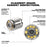 Milwaukee 48-53-3323 16mm Replacement Camera Head Kit for M12 65' Camera