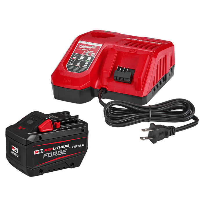 Milwaukee 48-59-1813GB M18 FORGE HD12.0 Battery w/ Rapid Charger
