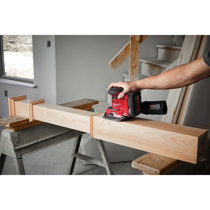 Milwaukee 48-59-1850SSR M18 18V REDLITHIUM XC5.0 Starter Kit w/ Square Sander
