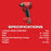 Milwaukee 48-59-1850SUR M18 18V REDLITHIUM XC5.0 Starter Kit w/ impact Driver