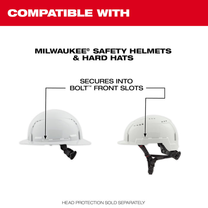 Milwaukee 48-73-1429 BOLT Full Face Shield - Mirrored Dual Coat Lens