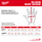Milwaukee 48-73-8533 Wrecking Work Gloves XL w/ TPR Knuckle Protection