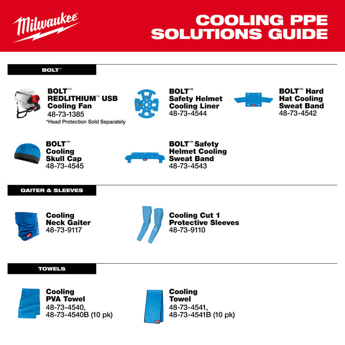 Milwaukee 48-73-9117 Cooling Neck Gaiter