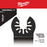Milwaukee 49-10-9920 Universal Oscillating Multi-Tool Blade Variety Pack - 20 PC