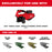 Milwaukee 49-16-1158 1" x 1-5/8" Heavy Duty Single Strut Shearing Dies