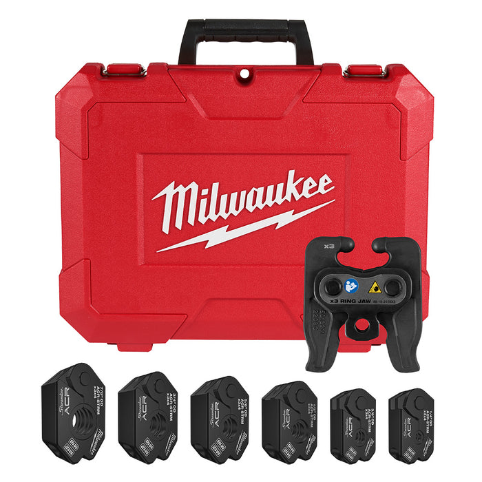 Milwaukee MWE-49-16-2461MX - 1/4" - 7/8" ACR Pivoting Press Ring Kit for M12
