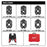 Milwaukee 49-16-2661RX 1/4"–7/8" RLS Pivoting Press Ring Kit for M18 Press Tool