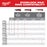 Milwaukee 49-16-2661ZX 1/4"-7/8" ZoomLock MAX Pivoting Press Ring Kit for M18