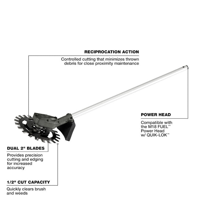 Milwaukee 49-16-2794 M18 FUEL 18V QUIK-LOK Reciprocator Attachment - Recon