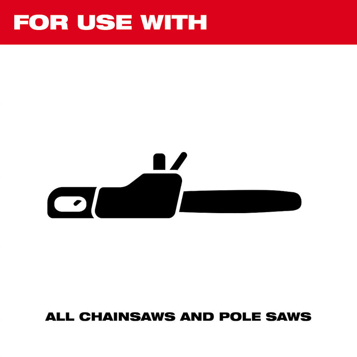 Milwaukee 49-16-2837 1 Quart All Season Bar and Chain Oil - Minimal Oil Sling