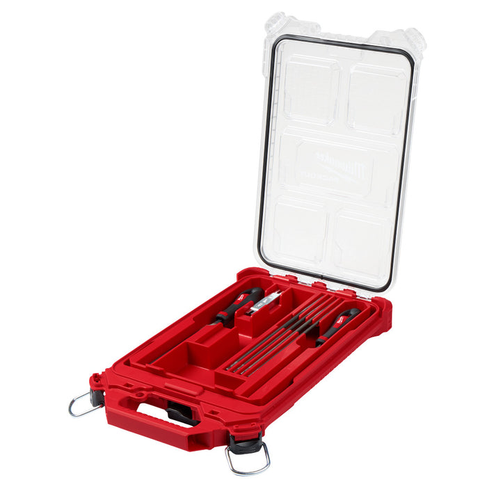 Milwaukee 49-16-2880 Saw Chain Sharpening Set in PACKOUT Organizer Storage - 9PC
