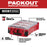 Milwaukee 49-22-4702 QUIK LOK HOLE DOZER Bi-Metal Kit w/ Organizer - 12 PC