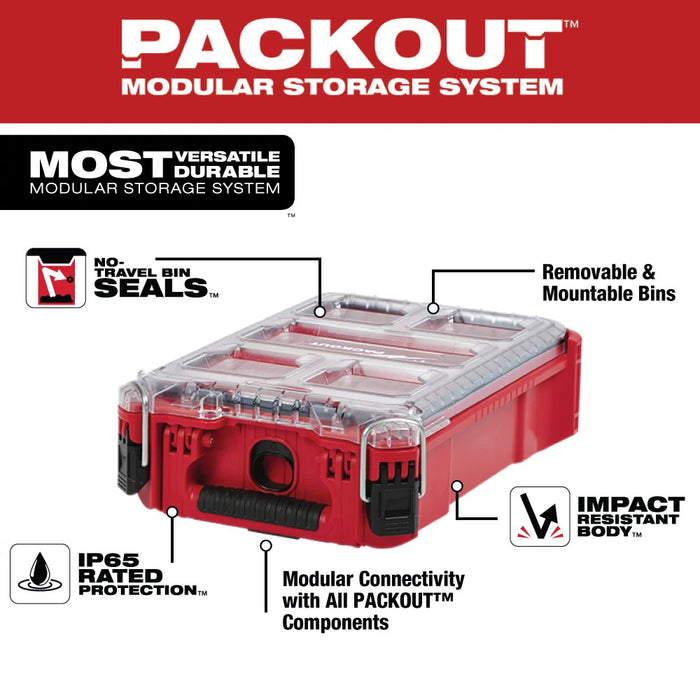 Milwaukee 49-22-4702 QUIK LOK HOLE DOZER Bi-Metal Kit w/ Organizer - 12 PC