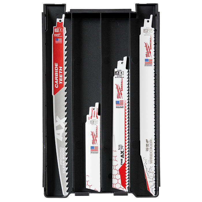 Milwaukee MWE-49-22-5641 SAWZALL Blade PACKOUT Kit - 15 PC