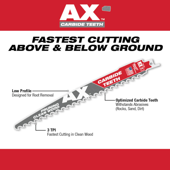 Milwaukee MWE-49-22-5641 SAWZALL Blade PACKOUT Kit - 15 PC