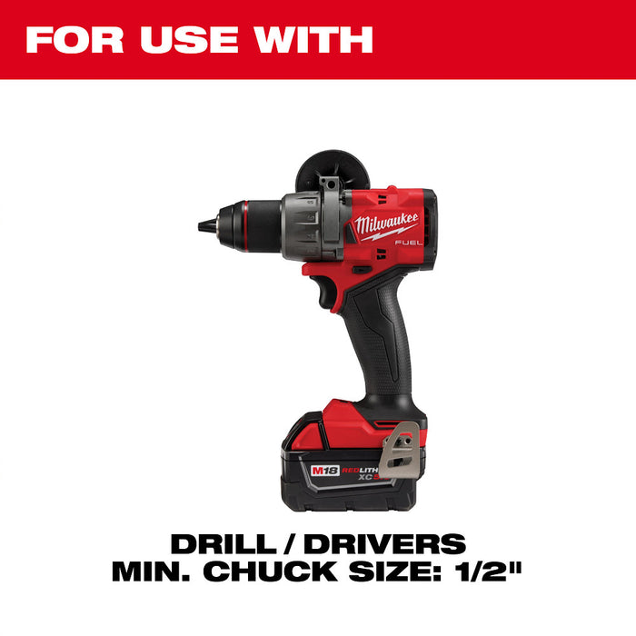 Milwaukee 49-56-7545 3/8" QUIK-LOK Arbor Set Durable Threaded Attachment - 5PC