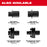 Milwaukee 49-56-7555 7/16" QUIK-LOK Arbor Set Reliable Power Tool Adapter - 5PC