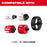Milwaukee 49-56-7571 Large Thread Adapters for QUIK-LOK Arbor Systems - 5PK