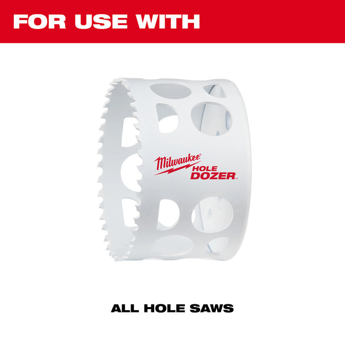 Milwaukee 49-56-7576 Hole Enlargement Thread Adapter for QUIK-LOK Arbor Use