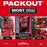 Milwaukee 49-90-2043P AIR-TIP Remodeling Vacuum Tool Kit w/ PACKOUT Case - 3PC