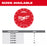 Milwaukee 49-93-9609 9" Multi-Material Diamond Blade w/ Vented Segment