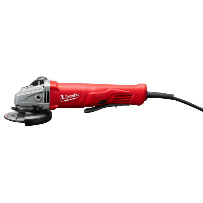 Milwaukee 6142-30 11 Amp Corded 4-1/2" Small Angle Grinder with Lock On - Recon