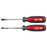 Milwaukee MT200-2 Cushion Grip Screwdriver Set - Made in USA - 2 PC
