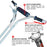 Tomahawk Power TPT24H 24" Power Trowel Edger w/ 5.5 HP Honda Engine