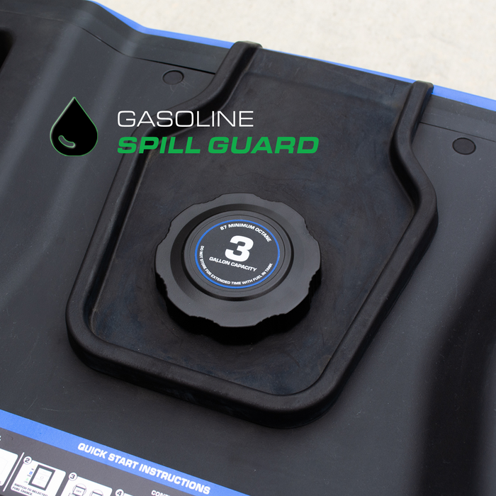 DuroMax XP7000iHT 7,000 Watt Portable Tri Fuel Inverter Generator - Quiet, Low THD