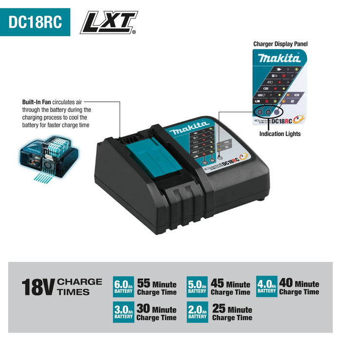 Makita XT297T18V LXT Lithium-Ion Brushless 2 Piece Combo Kit