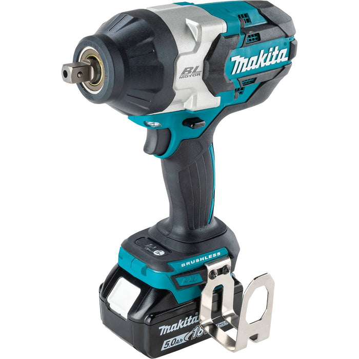 Makita XWT19T18V LXT Lithium-Ion Brushless 3-Speed 1/2" Impact Wrench Kit w/ Detent