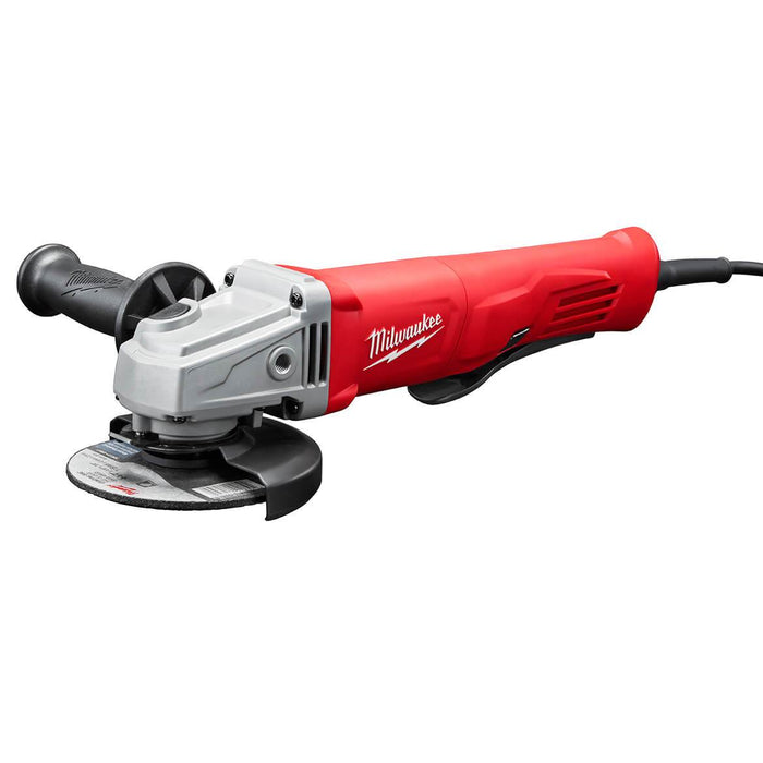 Milwaukee 6142-31 4-1/2" 11-Amp Corded No-Lock SAG Paddle Angle Grinder - Recon