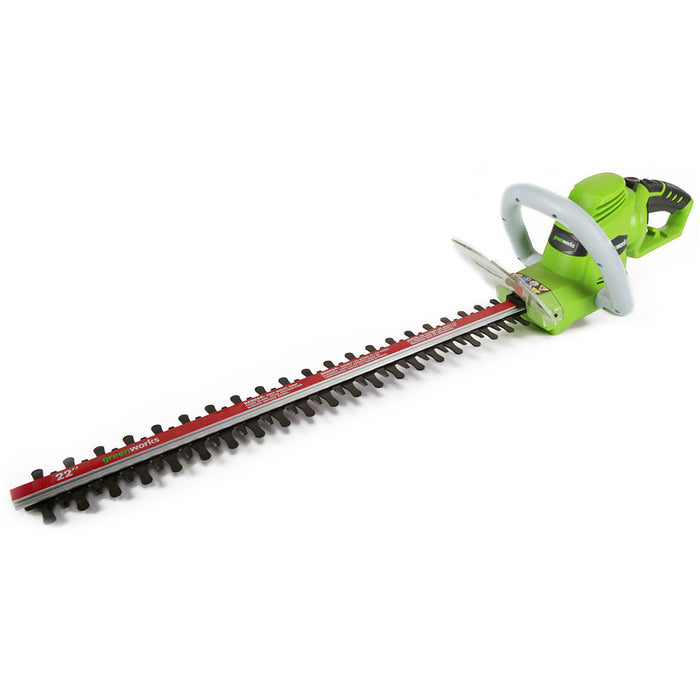 GreenWorks 2200102 22-Inch 4-Amp Dual Action Lightweight Corded Hedge Trimmer
