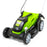 GreenWorks MO09B01 14-Inch 9-Amp Heavy Duty Electric Brushless Lawn Mower