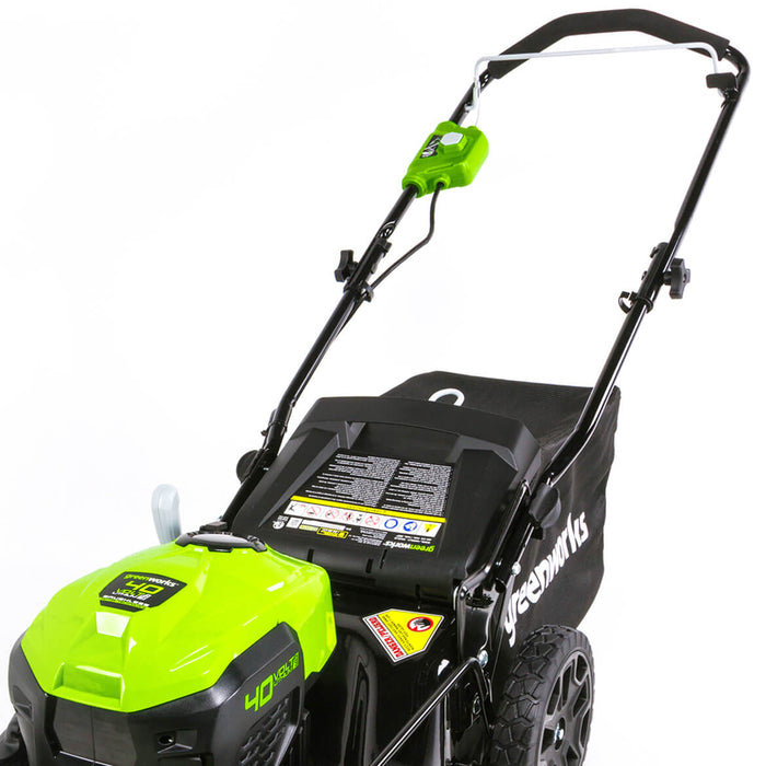 GreenWorks MO40L00 40-Volt 20-Inch Cordless Push Lawn Mower - Bare Tool