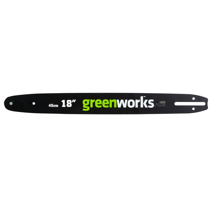 GreenWorks 2904102 18-Inch Steel Replacement Chainsaw Bar and Chain Combo