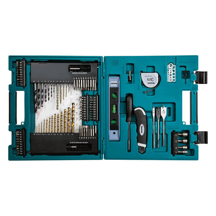 Makita D-31778 Metric Multi Bit and Hand Tool Set w/ Compact Carry Case - 104 PC