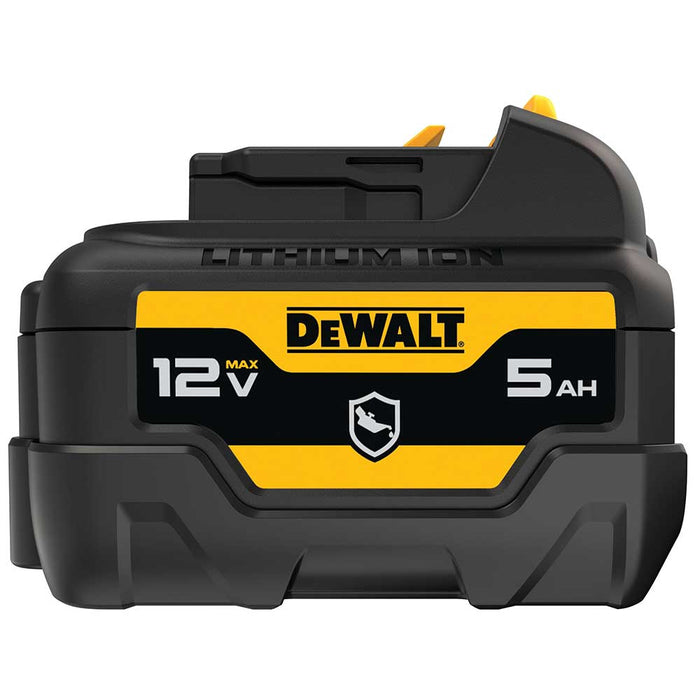 DeWALT DCB126G 12V MAX 5Ah Lightweight Lithium-Ion Durable Oil Resistant Battery