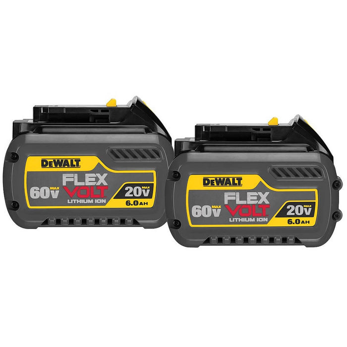 DeWALT DCB606-2 20V/60V FLEXVOLT 6.0Ah Battery Pack - 2pk